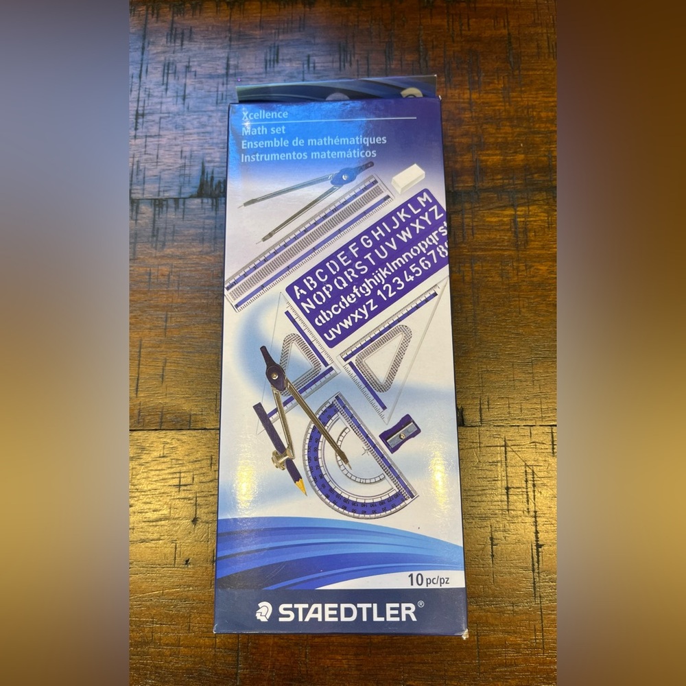 Staedtler STD55710BN Xcellence Math Set, 10 Piece